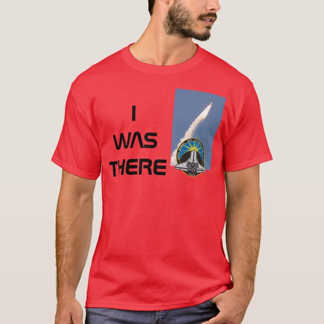Camiseta sts132, EU ESTAVA LÁ (Frente)