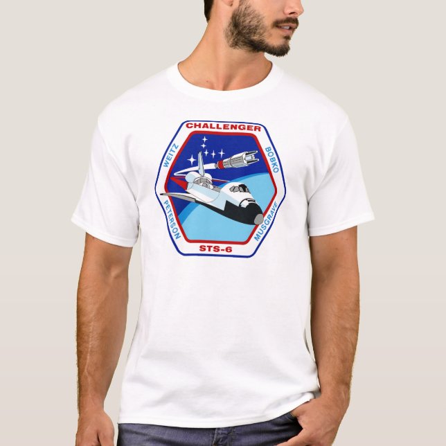 Camiseta STS 6: Desafiador OV-99 (Frente)