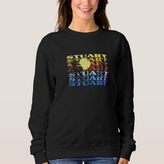 Camiseta Stuart Florida Beach Fl Beach Bum Us Cities Holida (Frente)