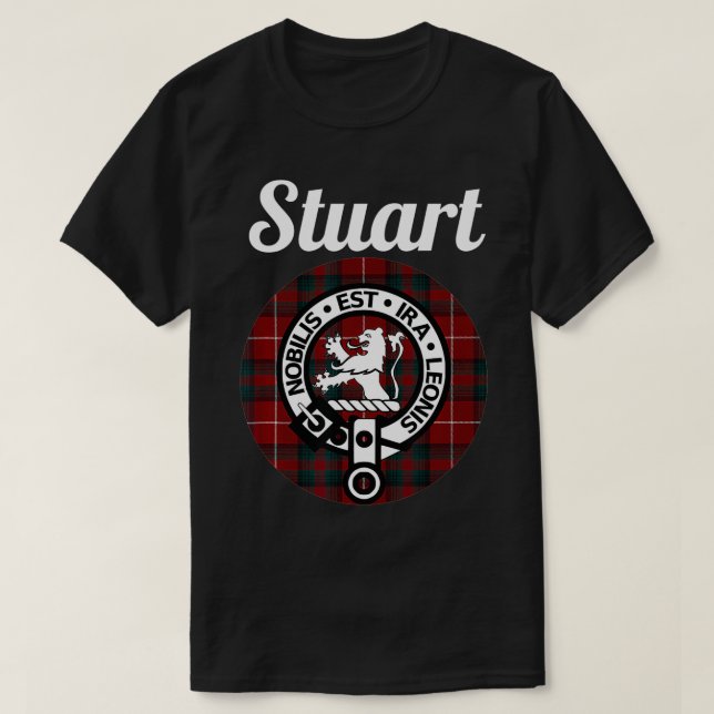 Camiseta Stuart Of Bute Clan Scottish Name Casaco Do Armame (Frente do Design)