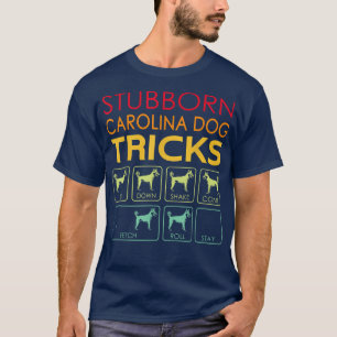 Camiseta Stubborn Carolina Dog Tricks Vintage 