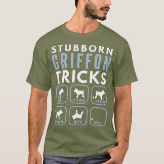 Camiseta Stubborn Griffon Bruxellois Tricks - Cachorro