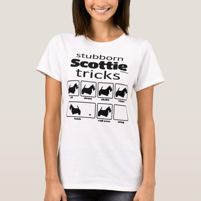Camiseta Stubborn Scottie Tricks (Frente)