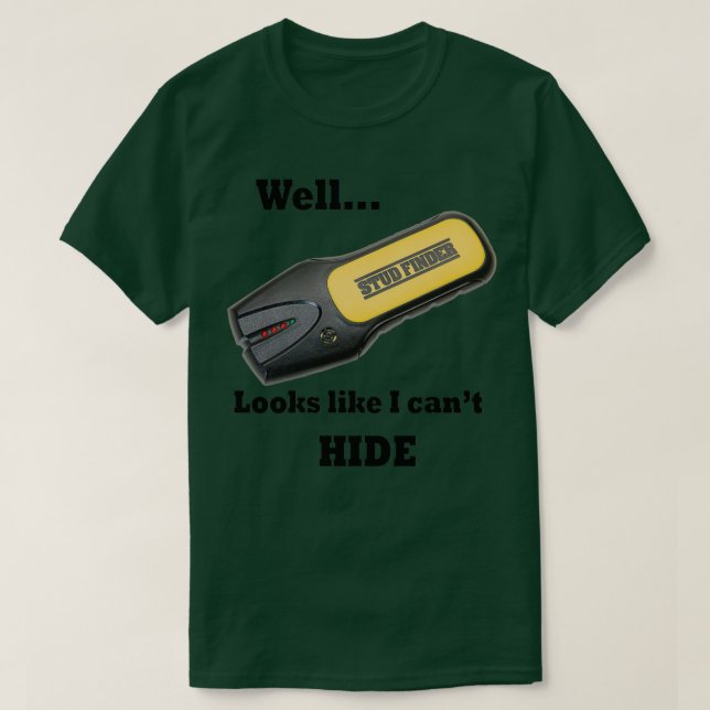Camiseta Stud Finder (Frente do Design)