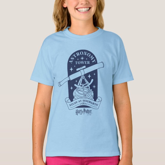 Camiseta Study at HOGWARTS™ Astronomy Tower (Frente)