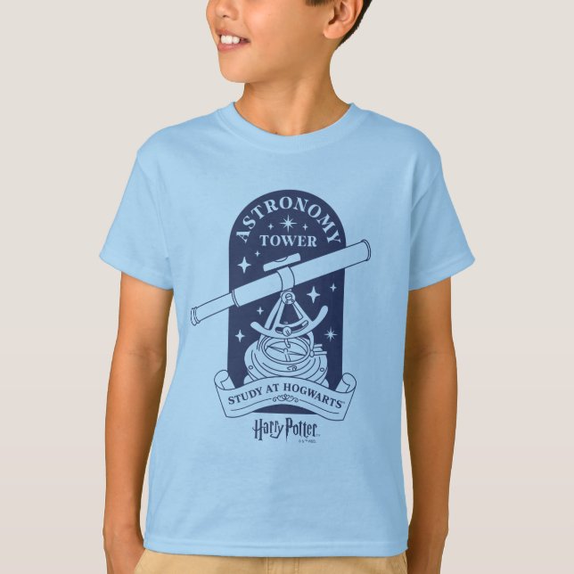 Camiseta Study at HOGWARTS™ Astronomy Tower (Frente)