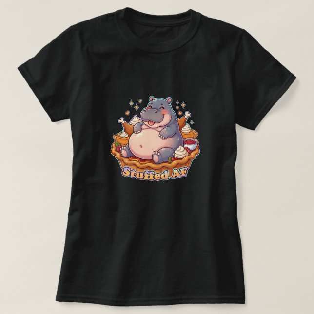 Camiseta Stuffed AF (Frente do Design)