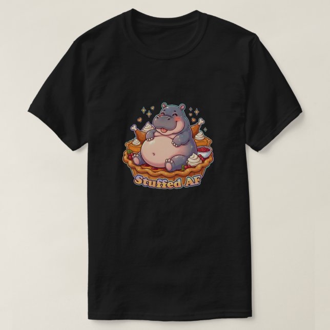 Camiseta Stuffed AF (Frente do Design)