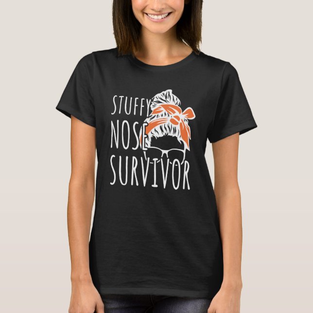 Camiseta Stuffy Nose Survivent (Frente)