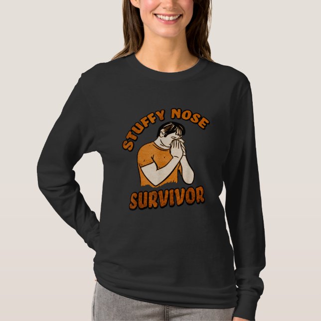 Camiseta Stuffy Nose Survivor 2 (Frente)