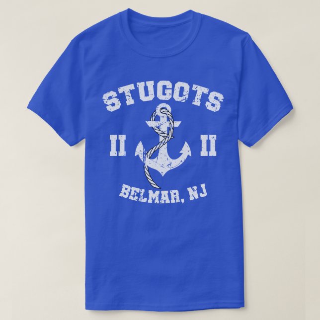 Camiseta Stugots Belmar New Jersey Boat (Frente do Design)