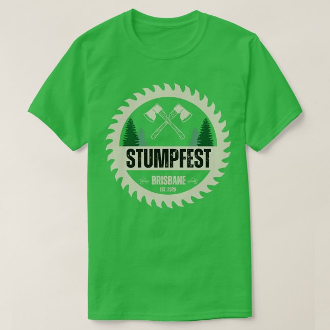 Camiseta Stumpfest Brisbane Austrália (Frente do Design)