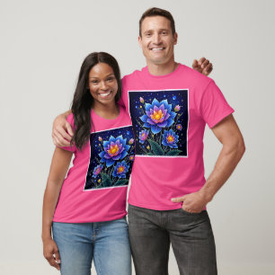 Camiseta Stuning Cosmic Floral Dreams Design