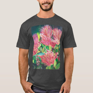 Camiseta Stunning Ohia Lehua Flowers Blooming in Maui