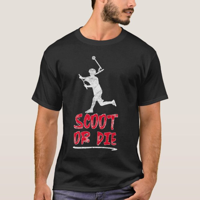 Camiseta Stunt Patinete Scoot Ou Morre (Frente)