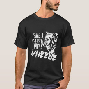 Camiseta Stunt Riders Salve Uma Cherry Pop A Wheelie