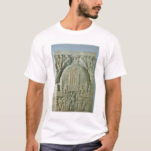 Camiseta Stupa budista, Nagarjunakonda (pedra calcária)