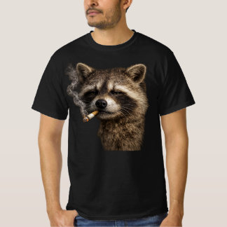 Camiseta Stupid-cool funny raccoon meme in vintage Y2K grun