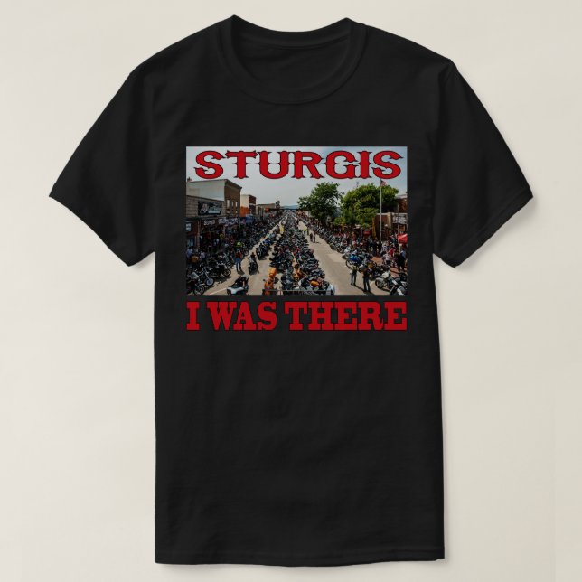 Camiseta Sturgis Motorcycle Rally (Frente do Design)
