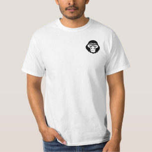 Camiseta Sturn Olhando Para O Logotipo Gorrila Emoji Person