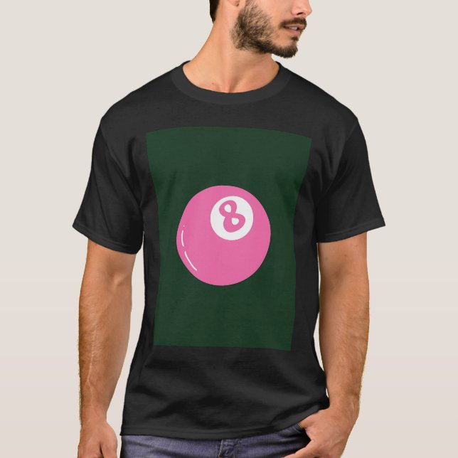 Camiseta Stussy Retro 8 Ball (Frente)