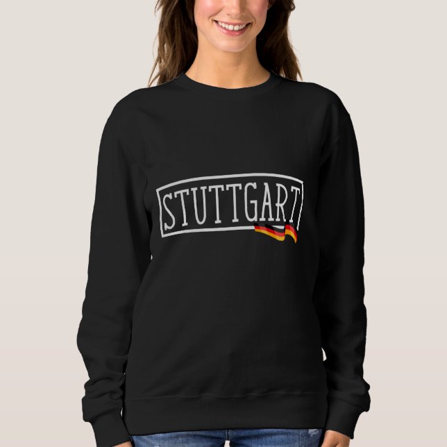 Camiseta Stuttgart Alemanha Alemanha Mulheres Alemãs Deutsc (Frente)