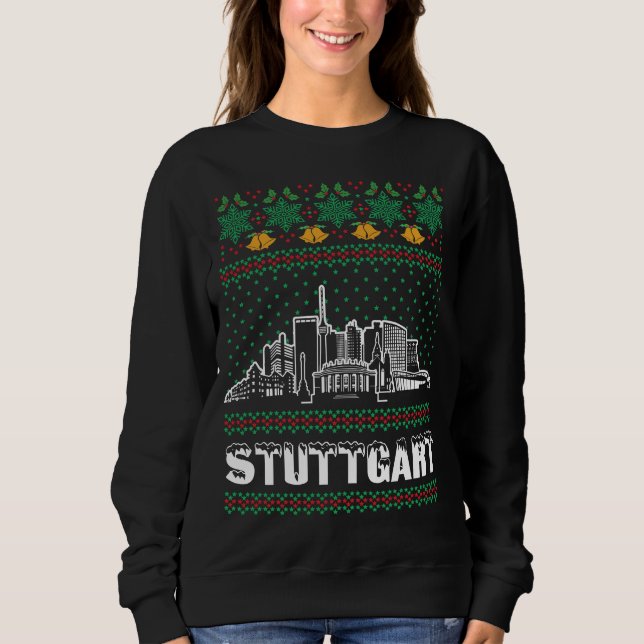 Camiseta Stuttgart Alemanha Feia Natal (Frente)
