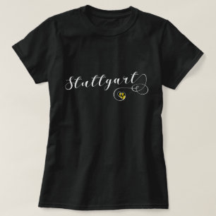 Camiseta Stuttgart Heart, Baden-Württemberg, Alemanha