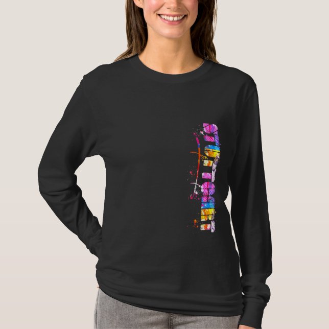 Camiseta Stuttgart Lettering Watercolor Stuttgart (Frente)
