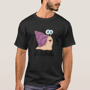 Camiseta Stututu Turbo Snail Ideia Para Homens Jovens