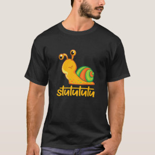 Camiseta Stututu Turbo Snail Ideia Para Homens Jovens