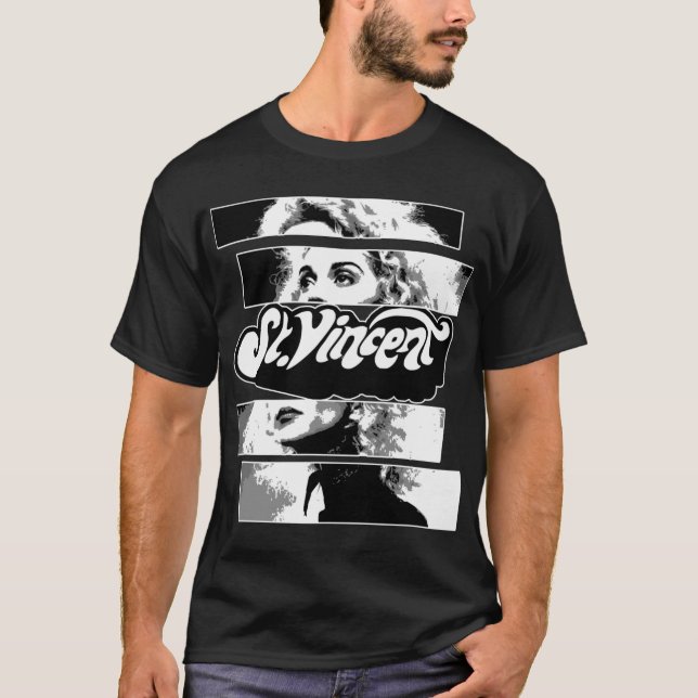Camiseta StVincent engraçado (Frente)