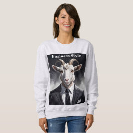 Camiseta Stylish horned figure in sharp formal attire art