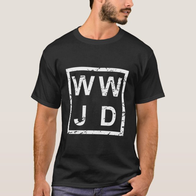 Camiseta Stylish Wwjd (Frente)