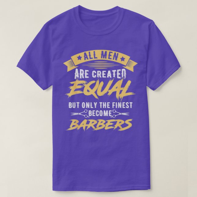 Camiseta Stylist para a barba de Mens (Frente do Design)
