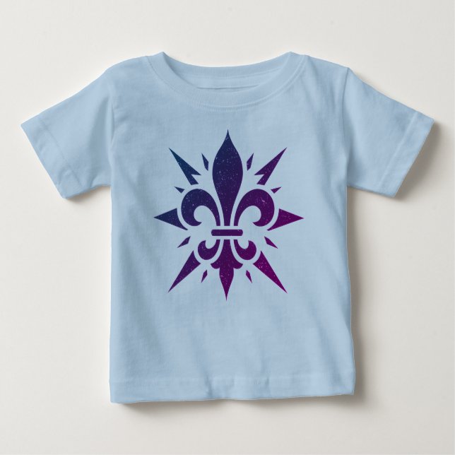 Camiseta "Stylized Fleur-de-lis"  (Frente)