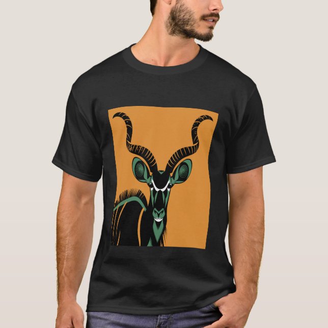 Camiseta Stylized kudu (Frente)
