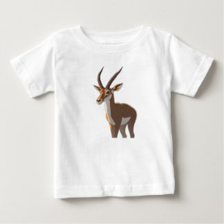 Camiseta Stylized Springbok Antelope Full Body Illustration