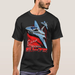Camiseta SU-75 Aeronaves de combate furtivo à saúde