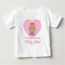 Sua Alteza Fofura | Rosa Personalizado Divertido F