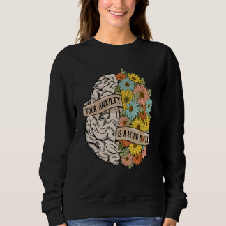 Camiseta Sua Ansiedade é uma Mentira Flor de Saúde Cerebral