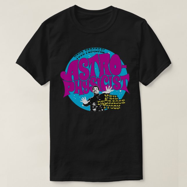 Camiseta Sua Astrofísica Pessoal (Frente do Design)