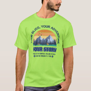 Camiseta Sua Aventura, Sua História