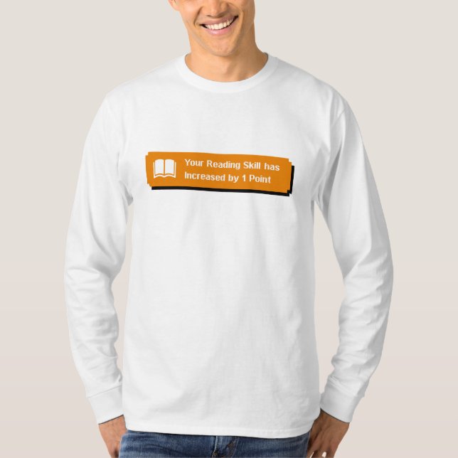 Camiseta Sua Capacidade De Leitura Aumentou (Frente)