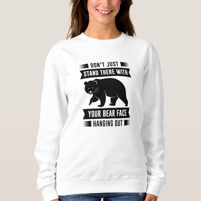 Camiseta Sua Cara Do Urso Saindo (Frente)