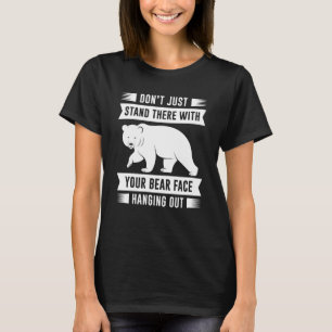 Camiseta Sua Cara Do Urso Saindo