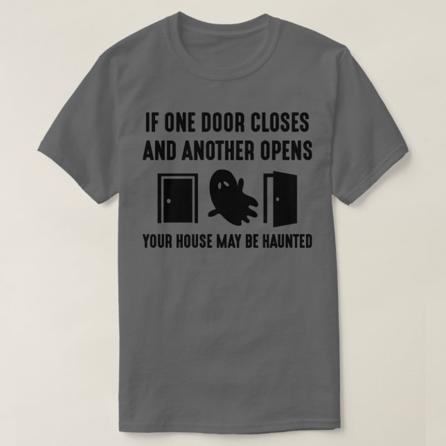 Camiseta Sua Casa Pode Ser Assombrada 1 (Frente do Design)