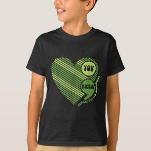 Camiseta Sua Consciência Mental Semicolon Inspiração