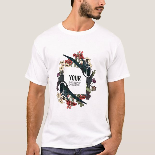Camiseta sua escolha um design incrível (Frente)