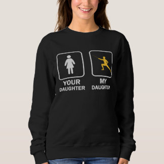 Camiseta Sua Filha Minha Filha Esgrima Esgrimista